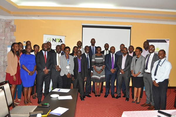 NITA-U and Uganda Bankers Association officials