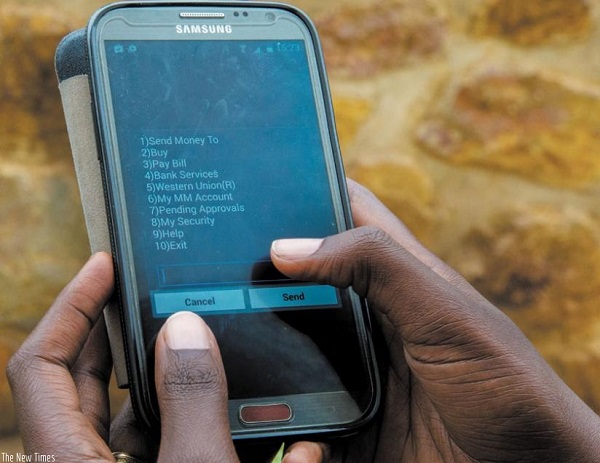 MTN Rwanda mobile money remittances