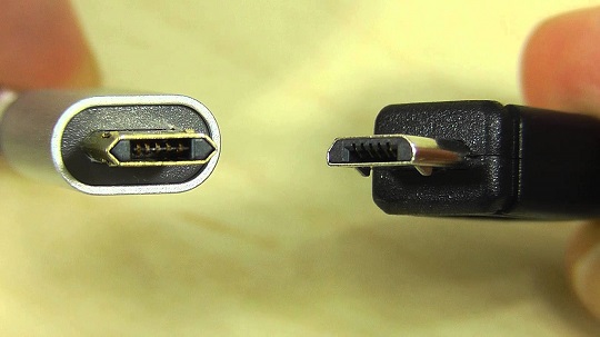 Micro USB and USB Type C