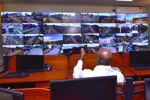 Uganda National CCTV control and command center