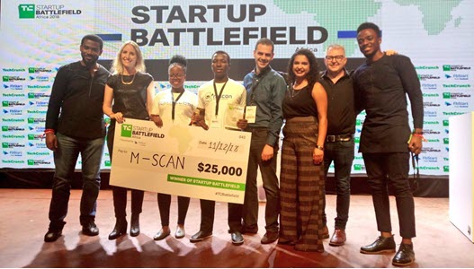 M-Scan 2018 TechCrunch Startup Battlefield Africa