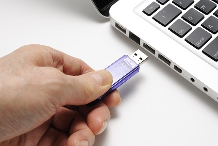 Eject flash drive