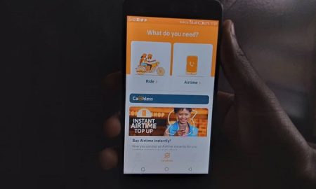 buy airtime using SafeBoda app