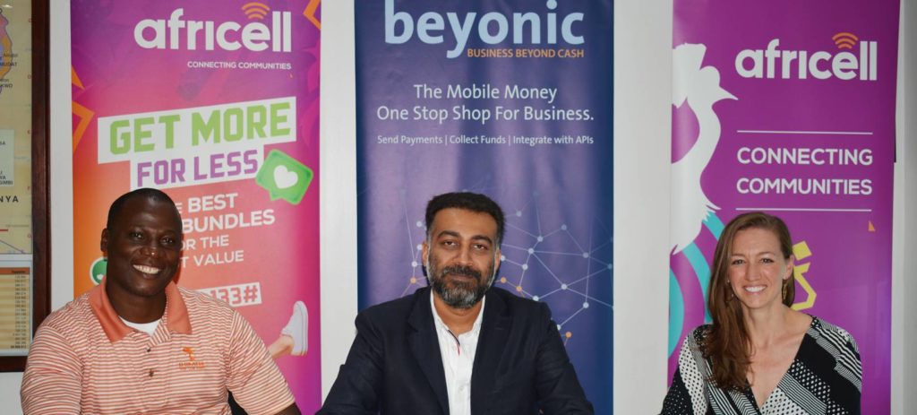 africell money payments beyonic