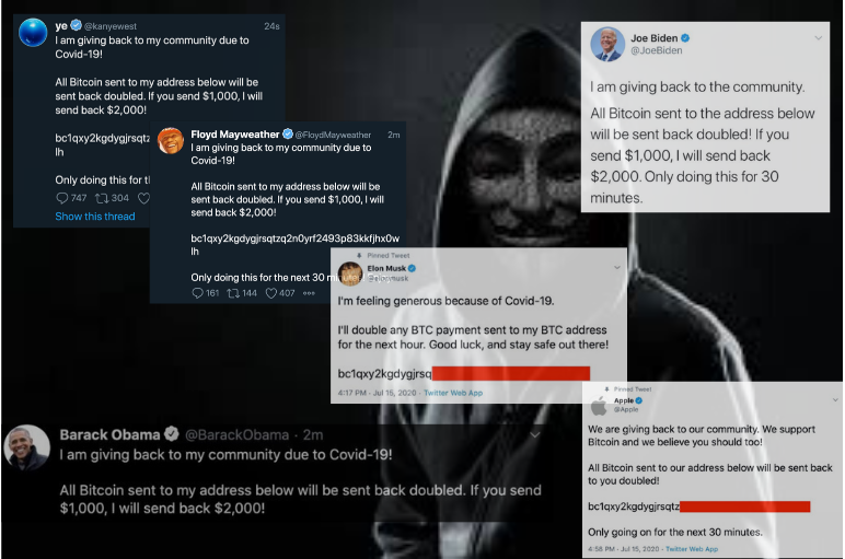 twitter hackers crypto-currency scam