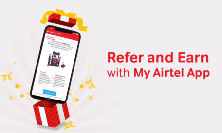 airtel refer and earn