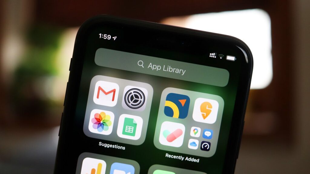 App Library on iOS 14