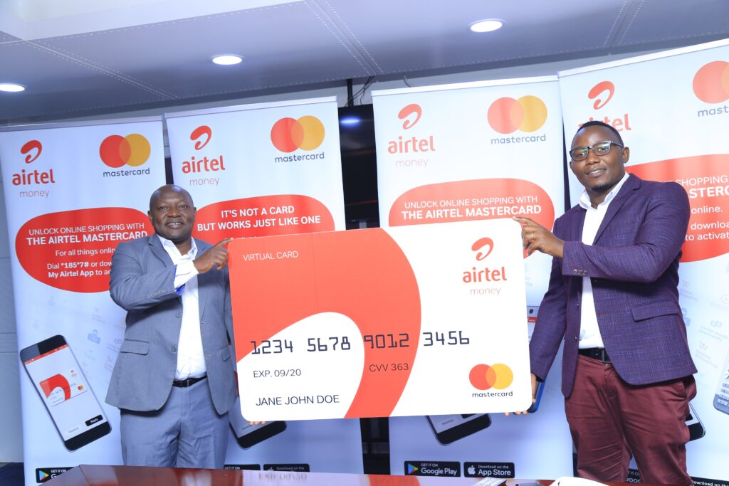 airtel uganda virtual debit card mastercard kwata essimu